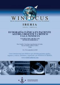 Ecografia clínica em doente agudo, urgente e crítico USLS Winfocus – 18 e 19 de setembro 2020