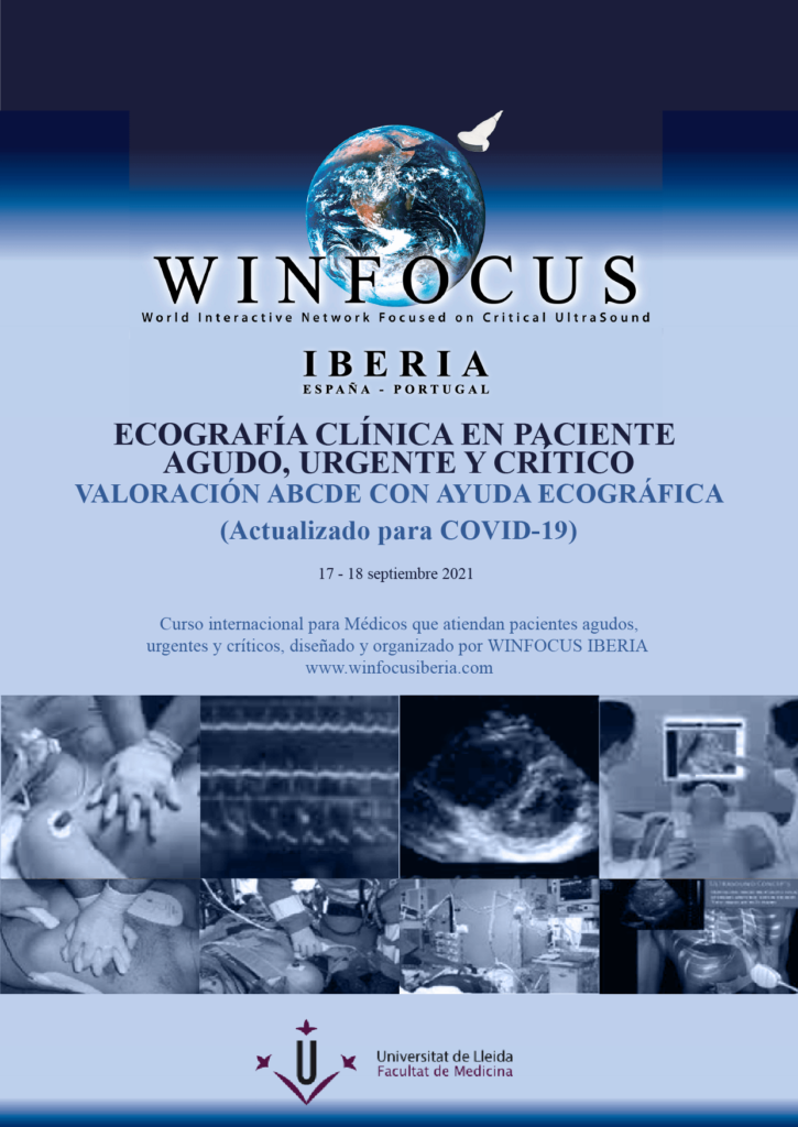 Ecografía clínica en paciente agudo, urgente y crítico USLS Winfocus – SEPTIEMBRE 2021